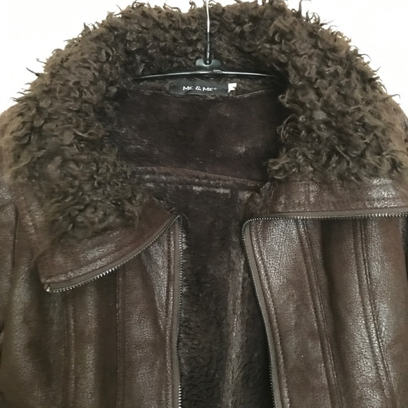Dark brown jacket, Me&Me, size S - Picture 2 of 4